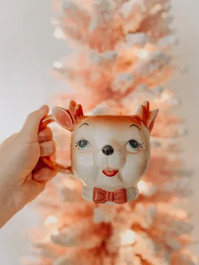 Vintage Reindeer Mug