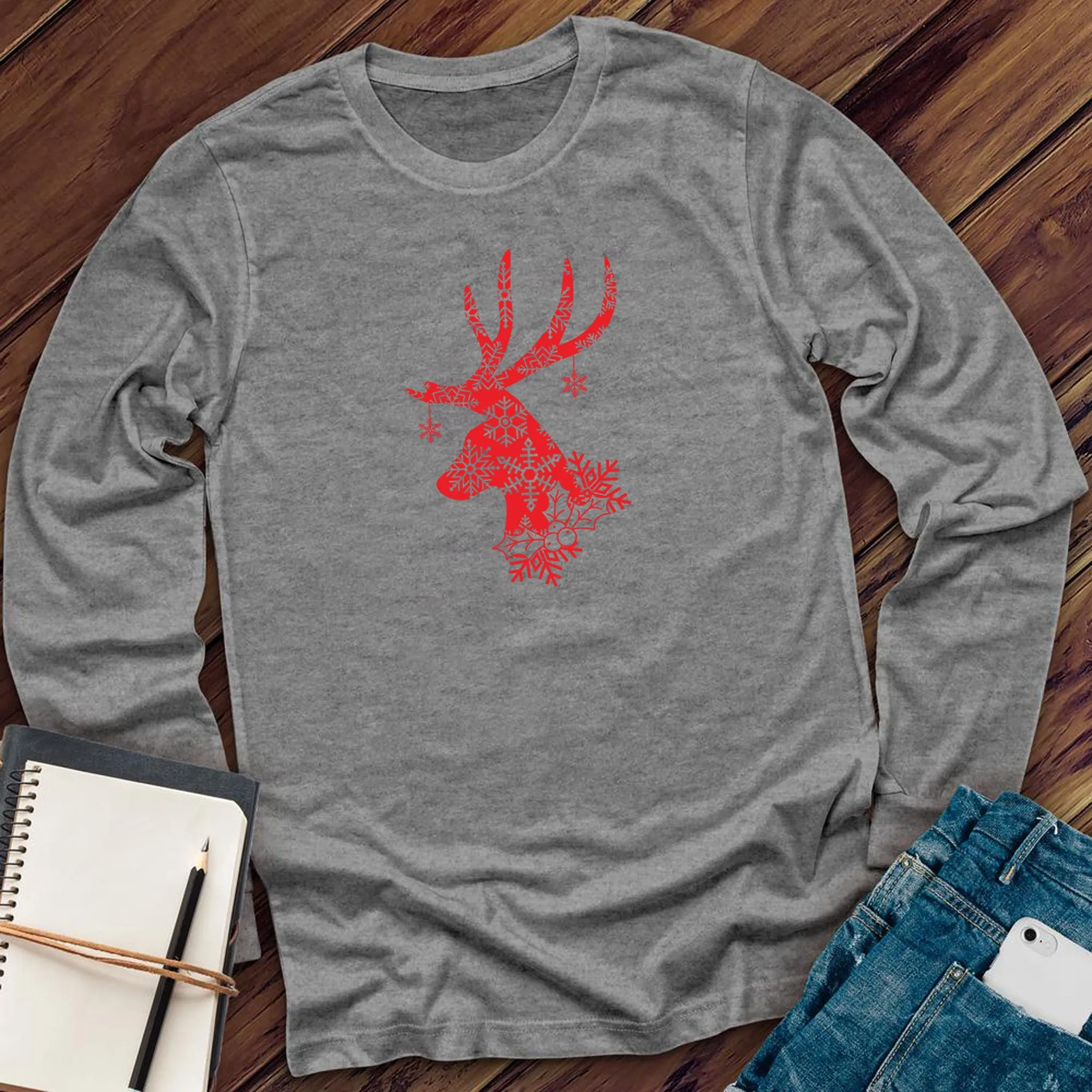 Winter Wonderland Reindeer Long Sleeve