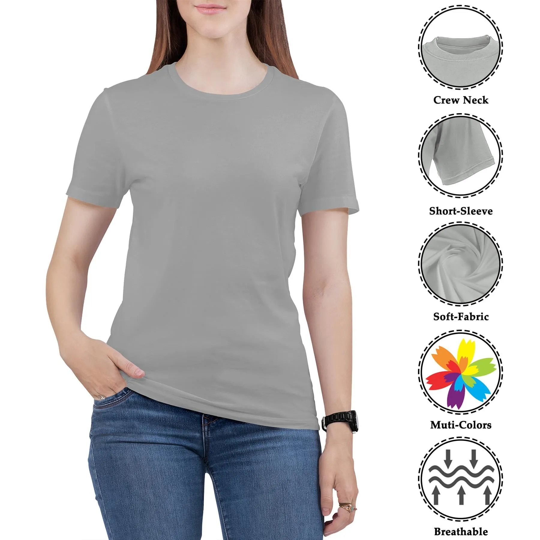 Womens Basic T-shirt_GRWO