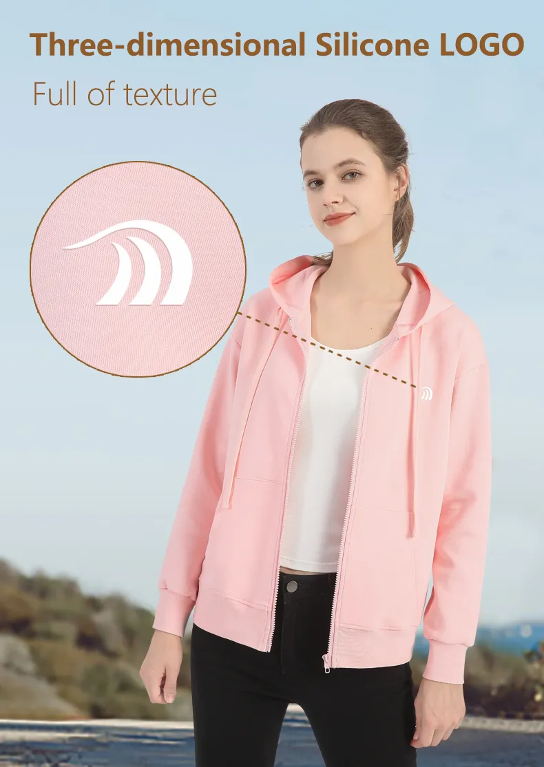 Women's Casual Zip-up Hoodie