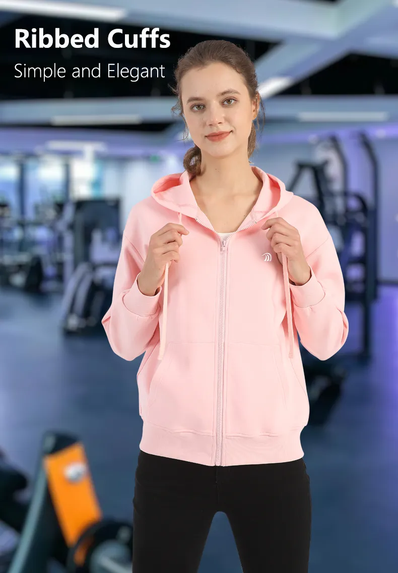 Women's Casual Zip-up Hoodie