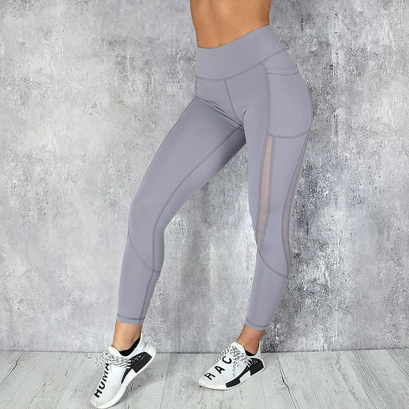 Women's Mesh Pocket Yoga Pants