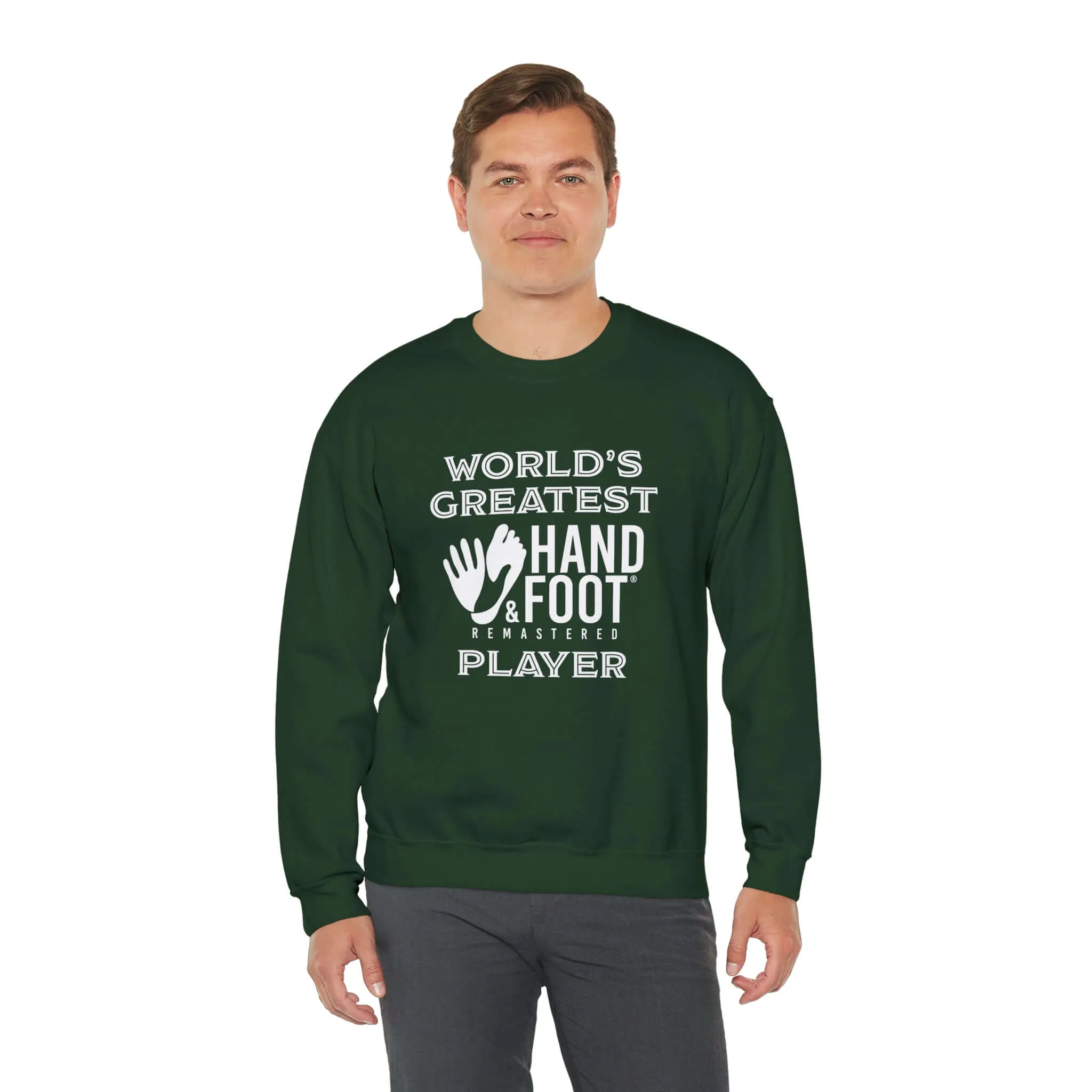 World's Greatest Player Unisex Heavy Blend™ Crewneck Sweatshirt
