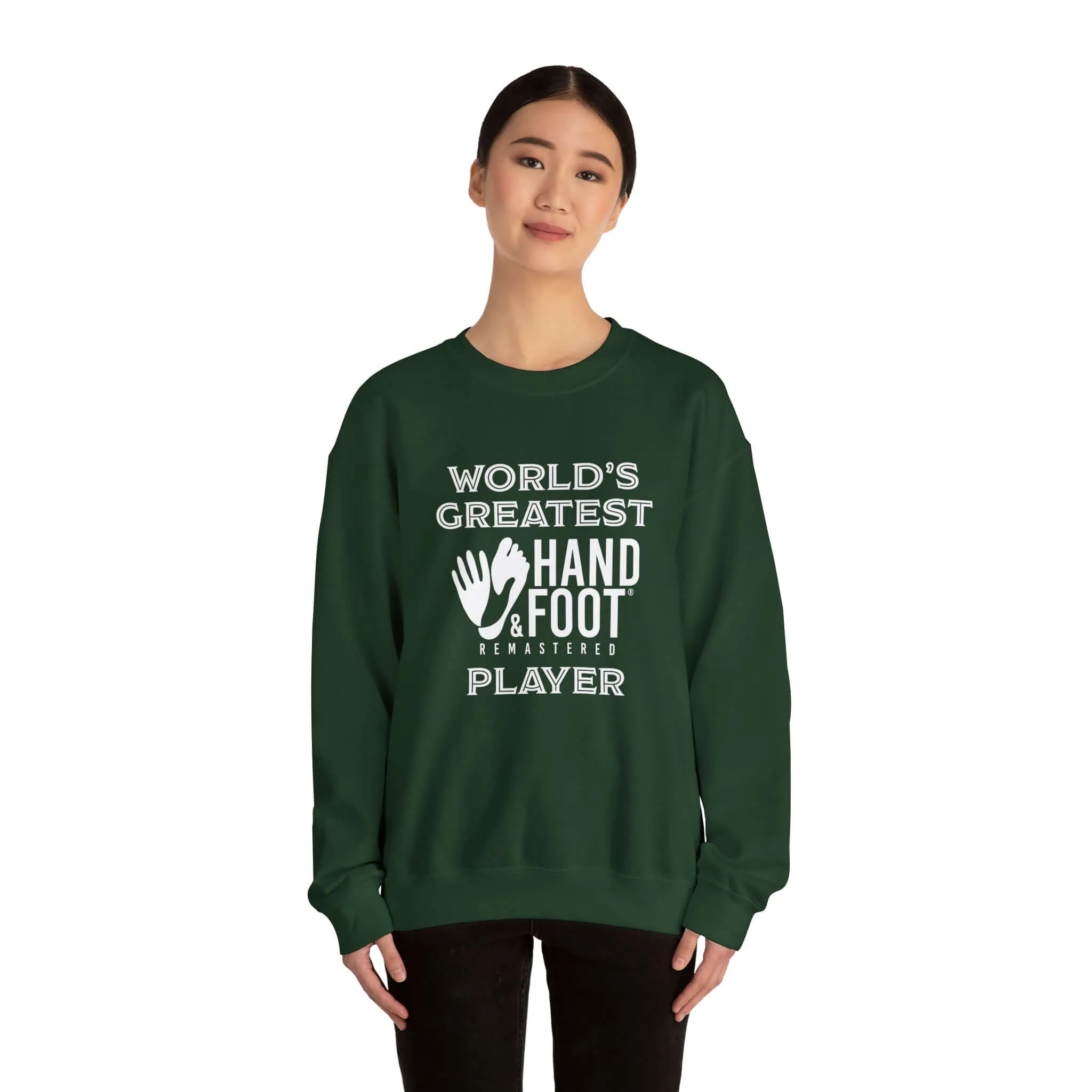 World's Greatest Player Unisex Heavy Blend™ Crewneck Sweatshirt