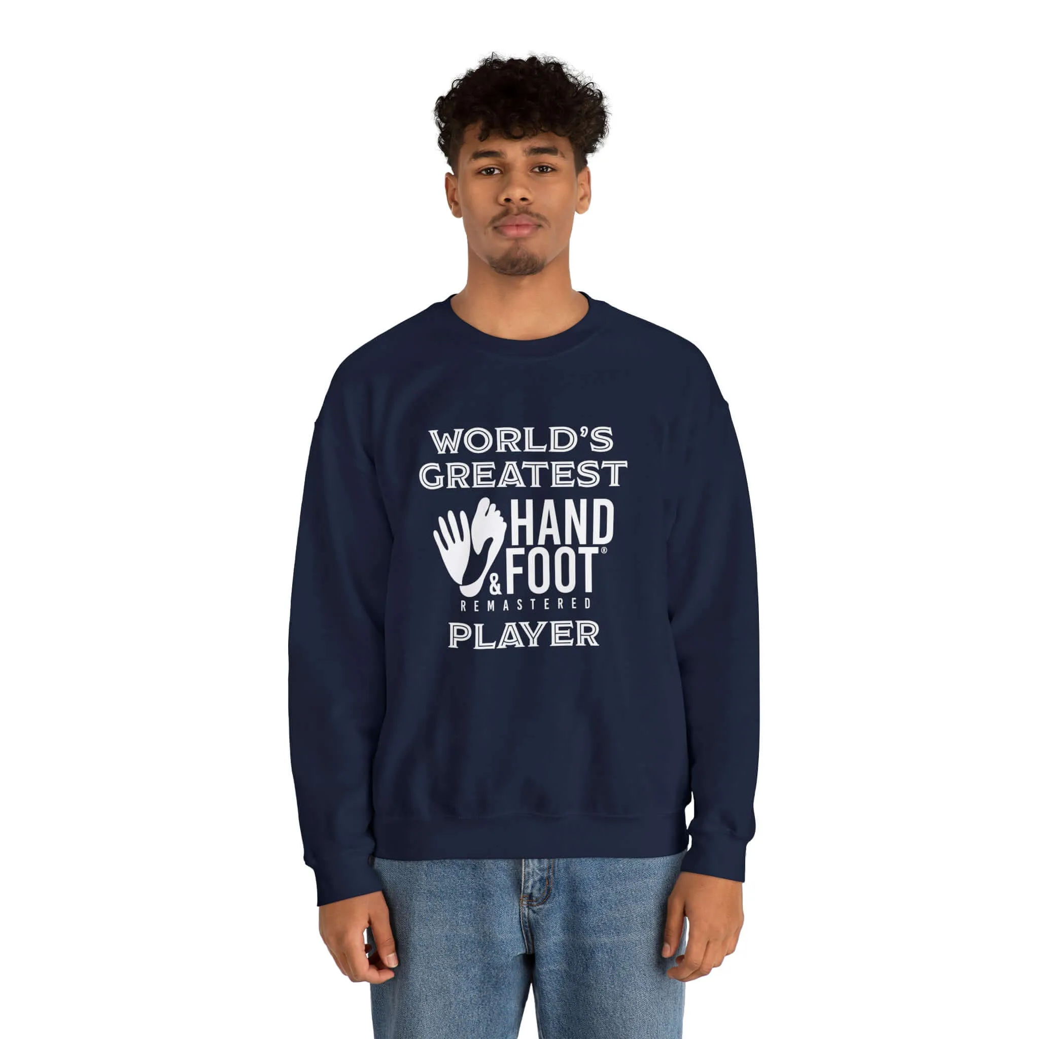 World's Greatest Player Unisex Heavy Blend™ Crewneck Sweatshirt