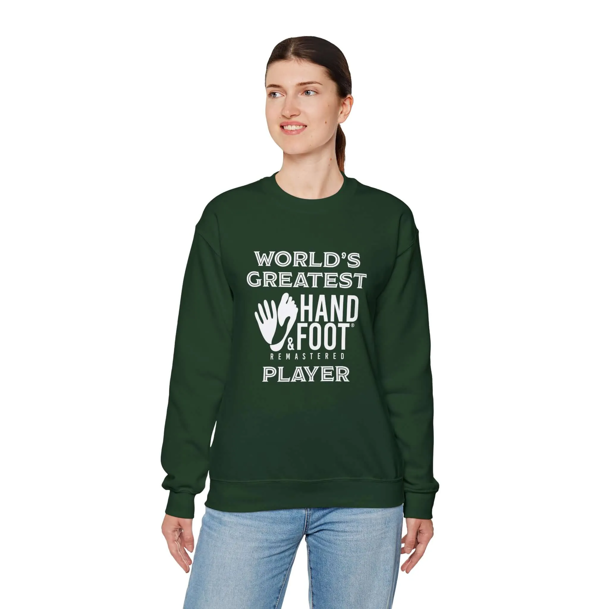 World's Greatest Player Unisex Heavy Blend™ Crewneck Sweatshirt