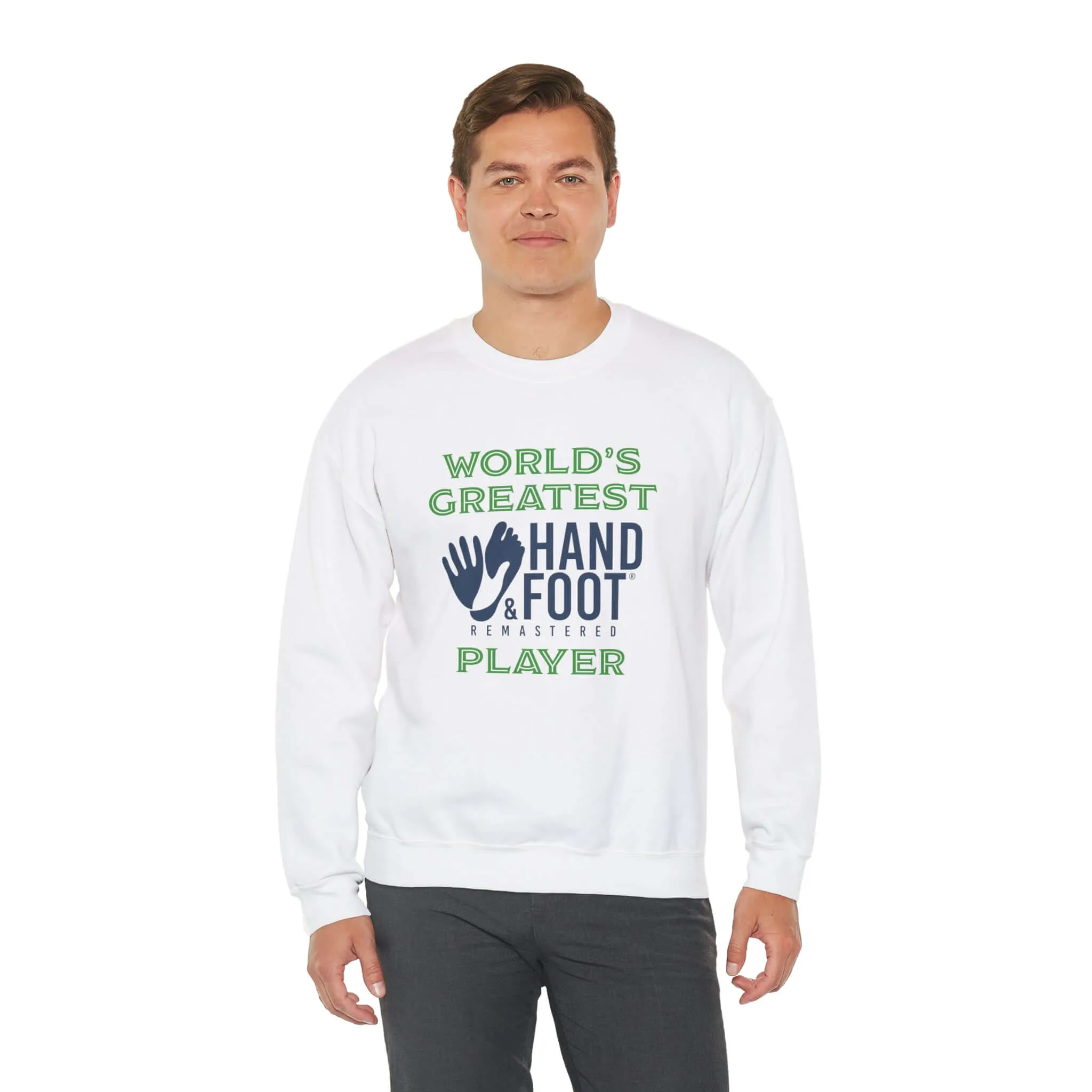 World's Greatest Player Unisex Heavy Blend™ Crewneck Sweatshirt