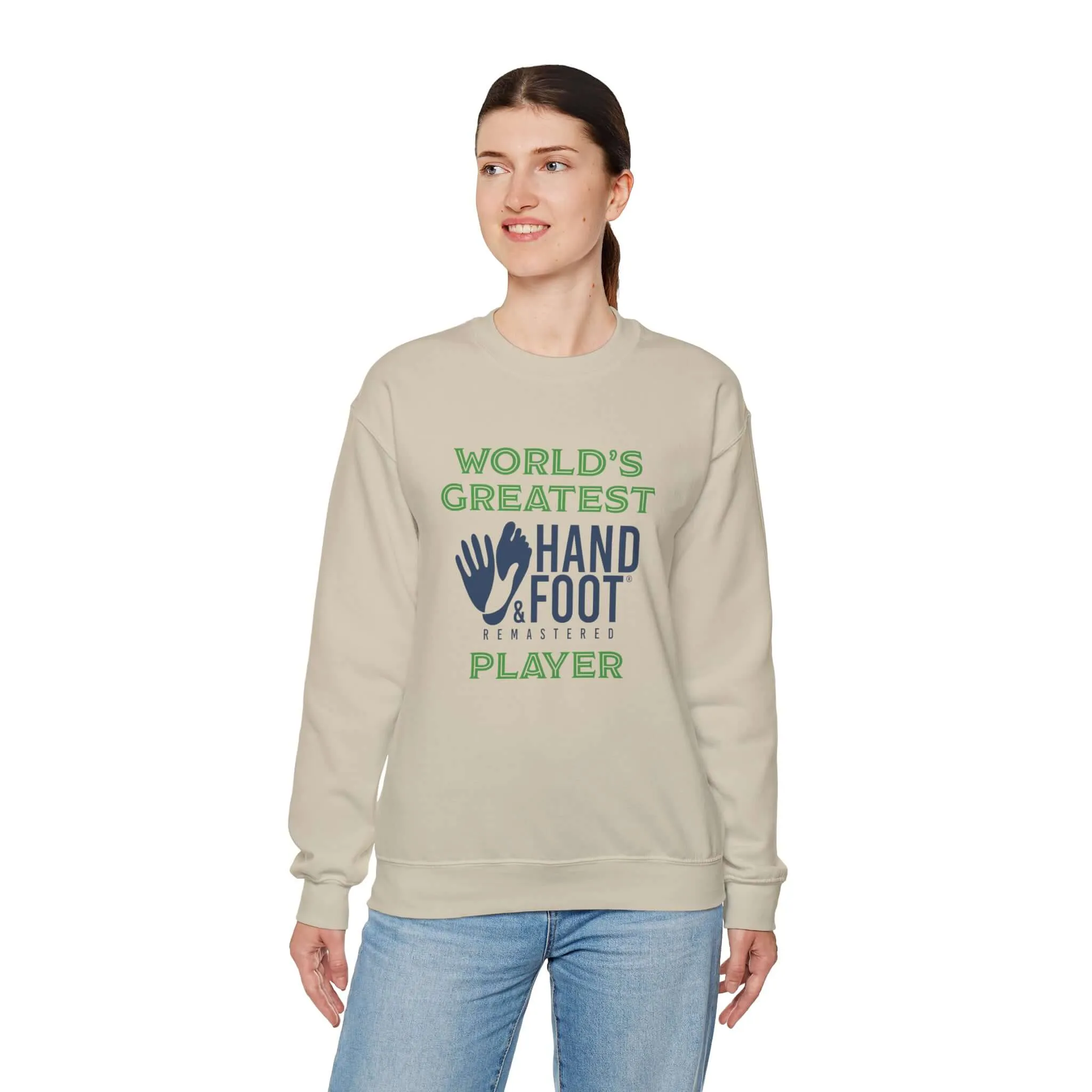 World's Greatest Player Unisex Heavy Blend™ Crewneck Sweatshirt