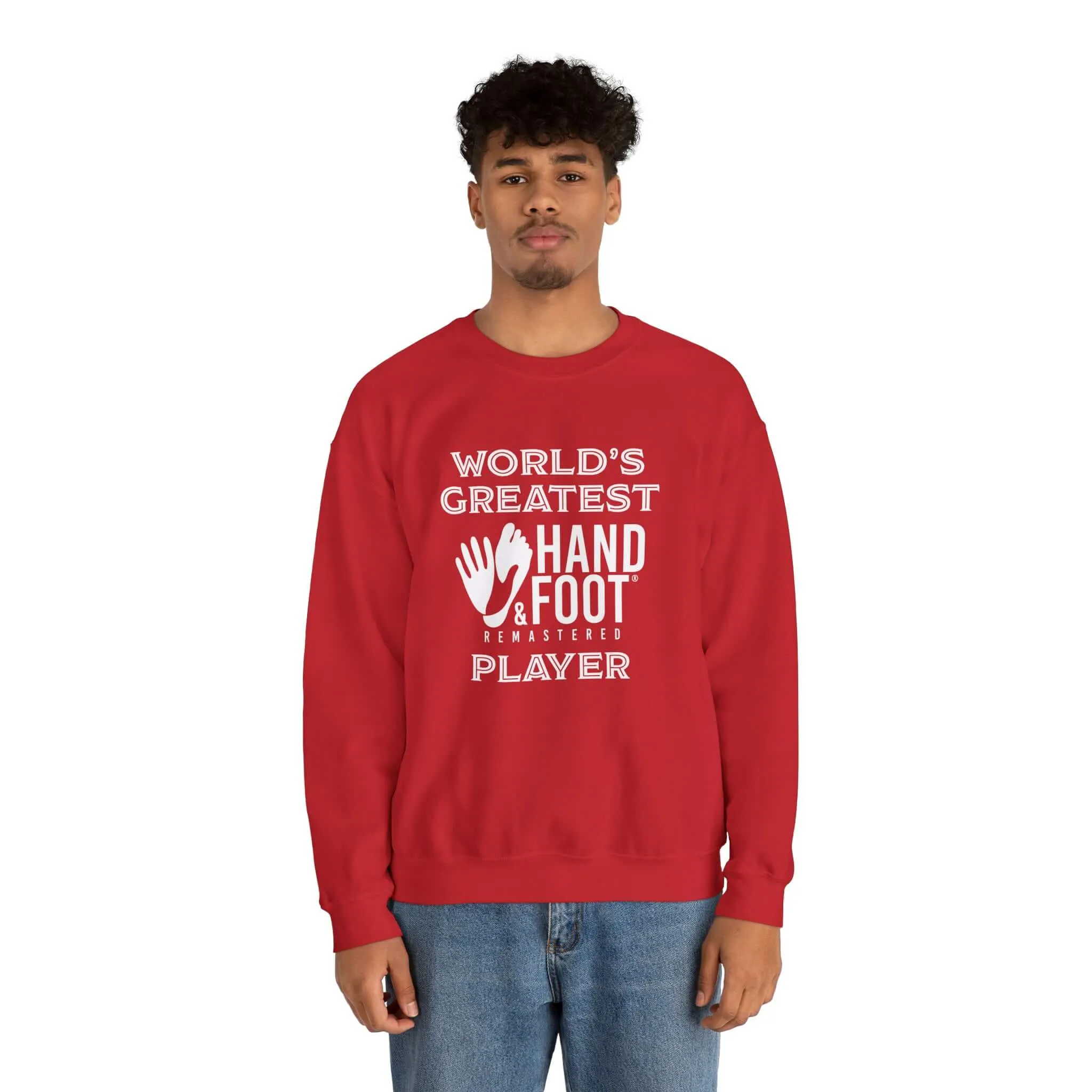 World's Greatest Player Unisex Heavy Blend™ Crewneck Sweatshirt