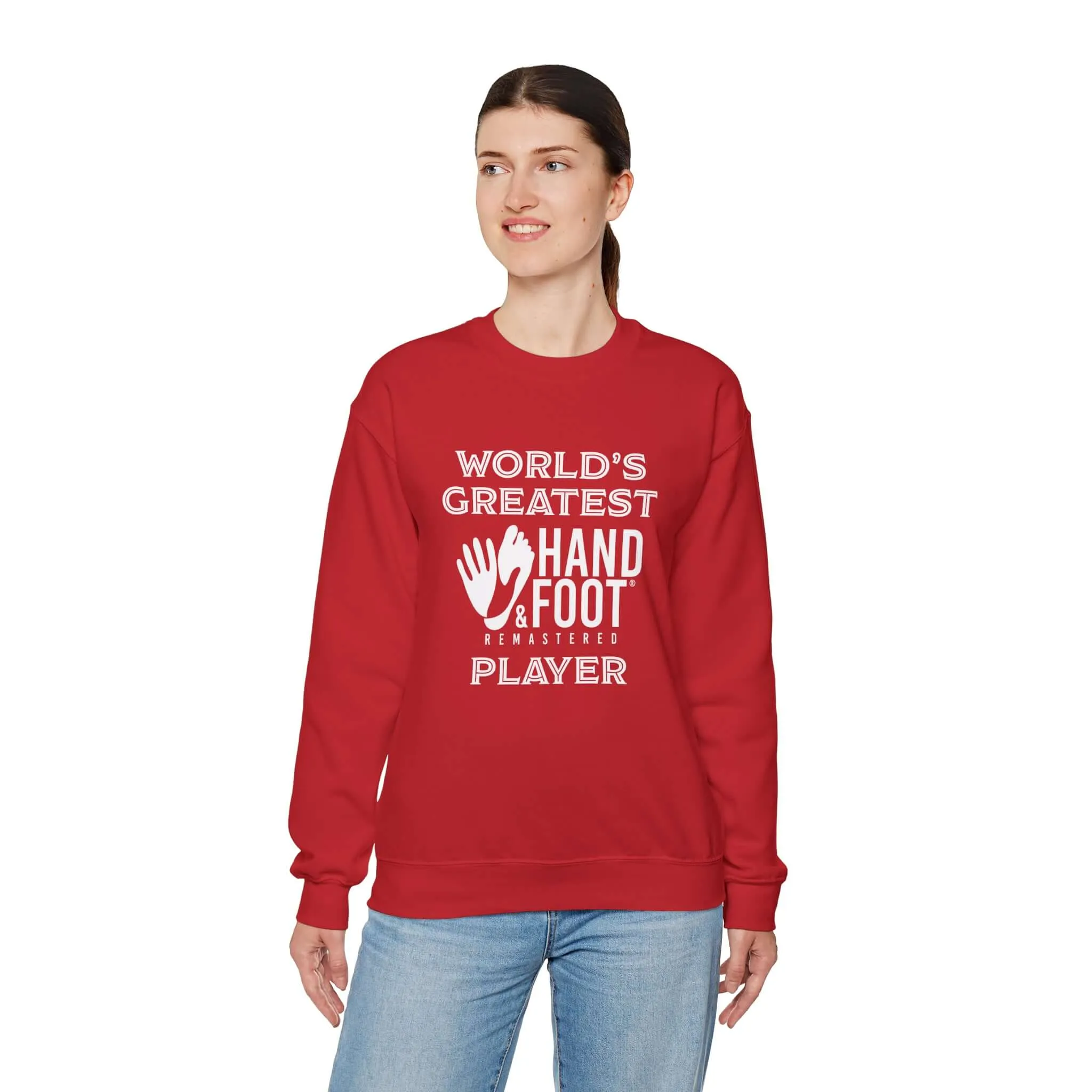World's Greatest Player Unisex Heavy Blend™ Crewneck Sweatshirt