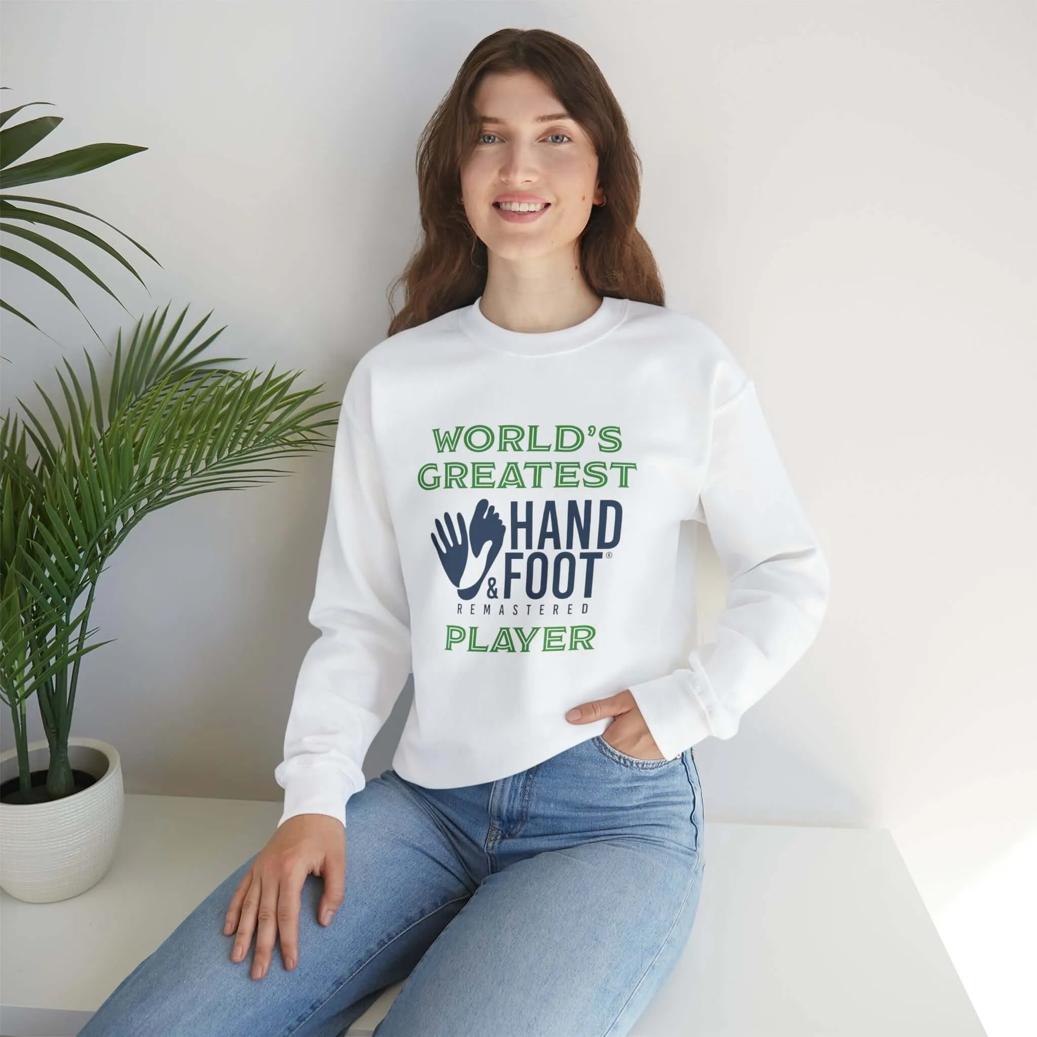 World's Greatest Player Unisex Heavy Blend™ Crewneck Sweatshirt