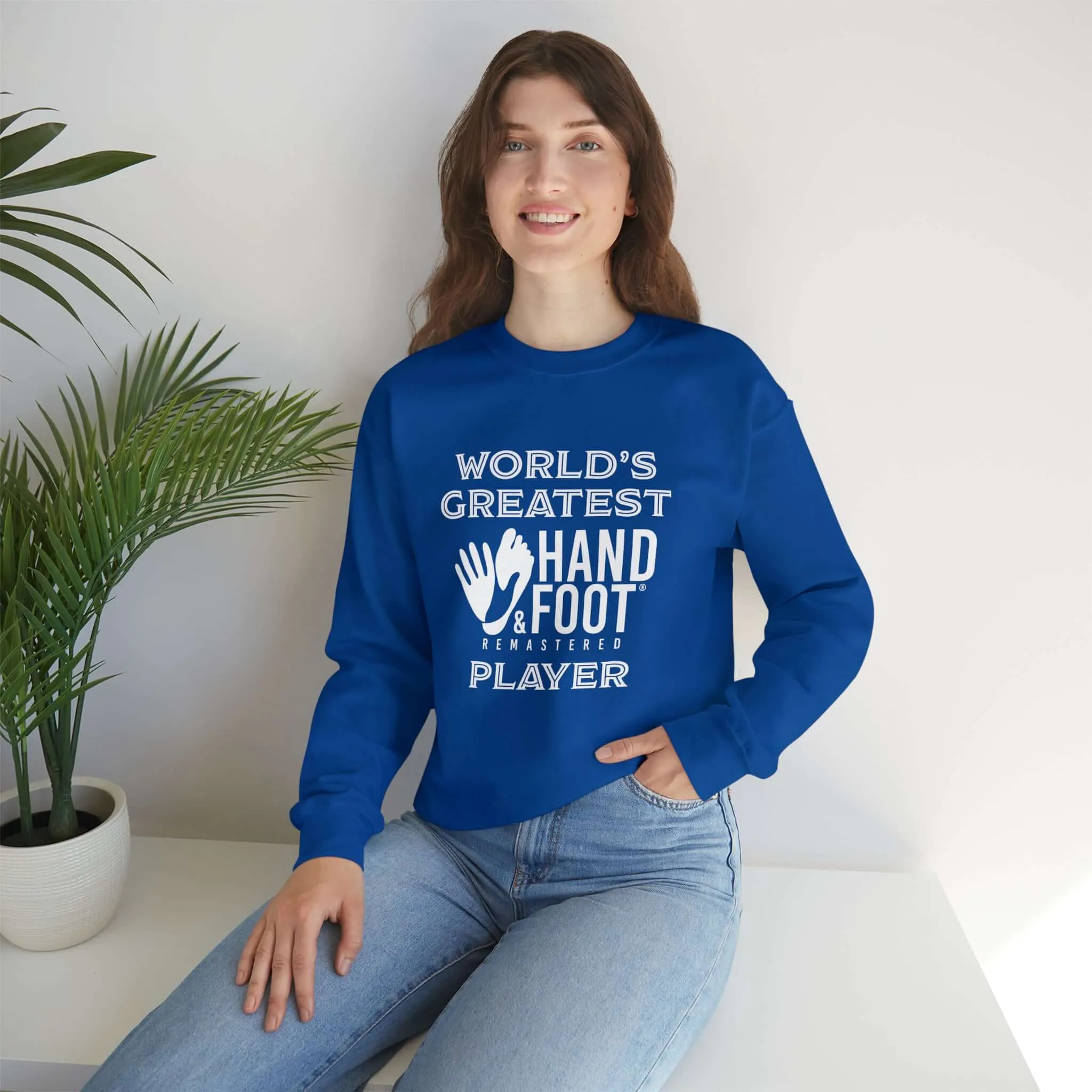 World's Greatest Player Unisex Heavy Blend™ Crewneck Sweatshirt