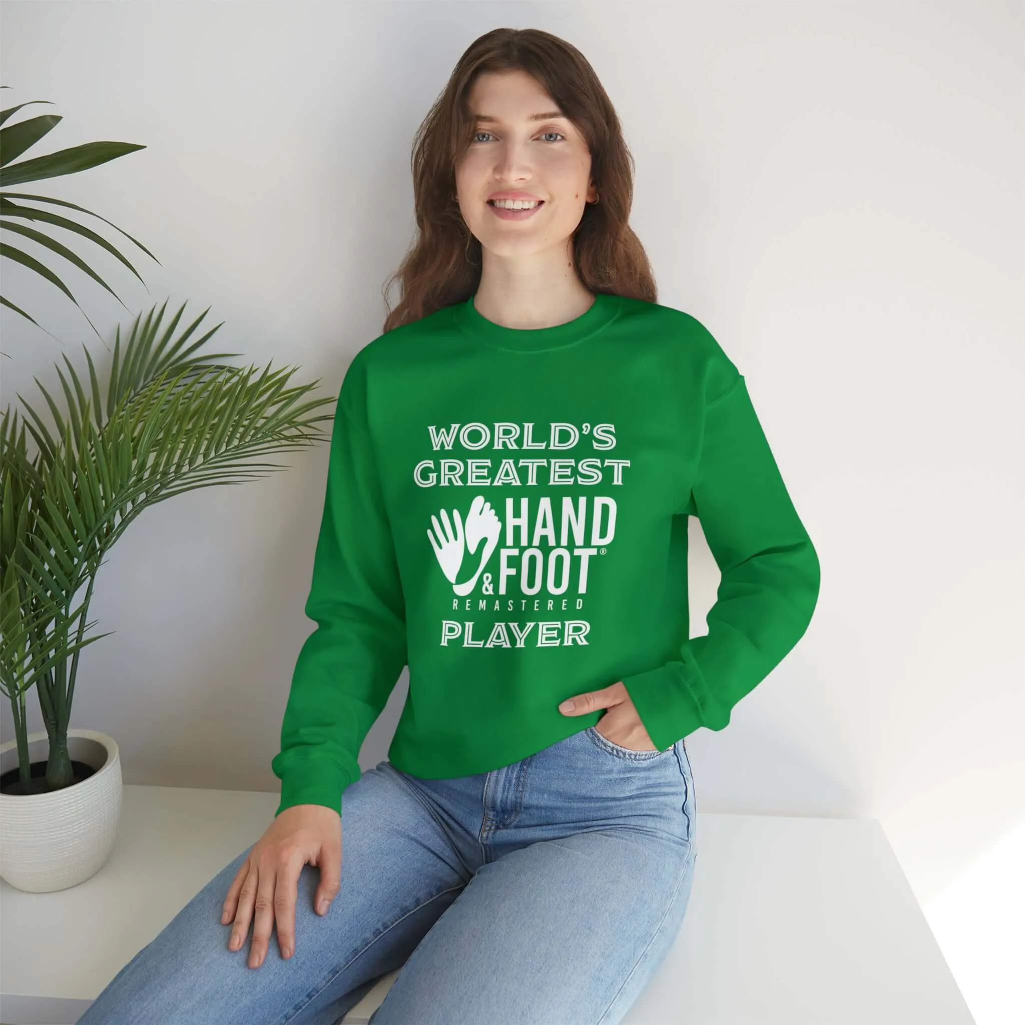 World's Greatest Player Unisex Heavy Blend™ Crewneck Sweatshirt