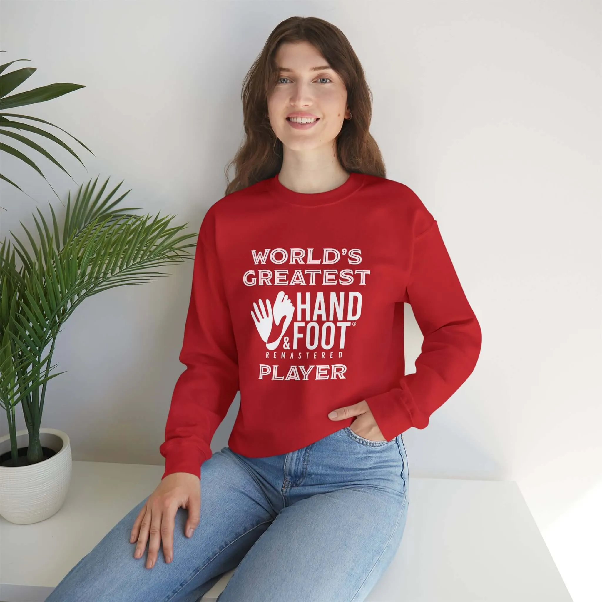 World's Greatest Player Unisex Heavy Blend™ Crewneck Sweatshirt