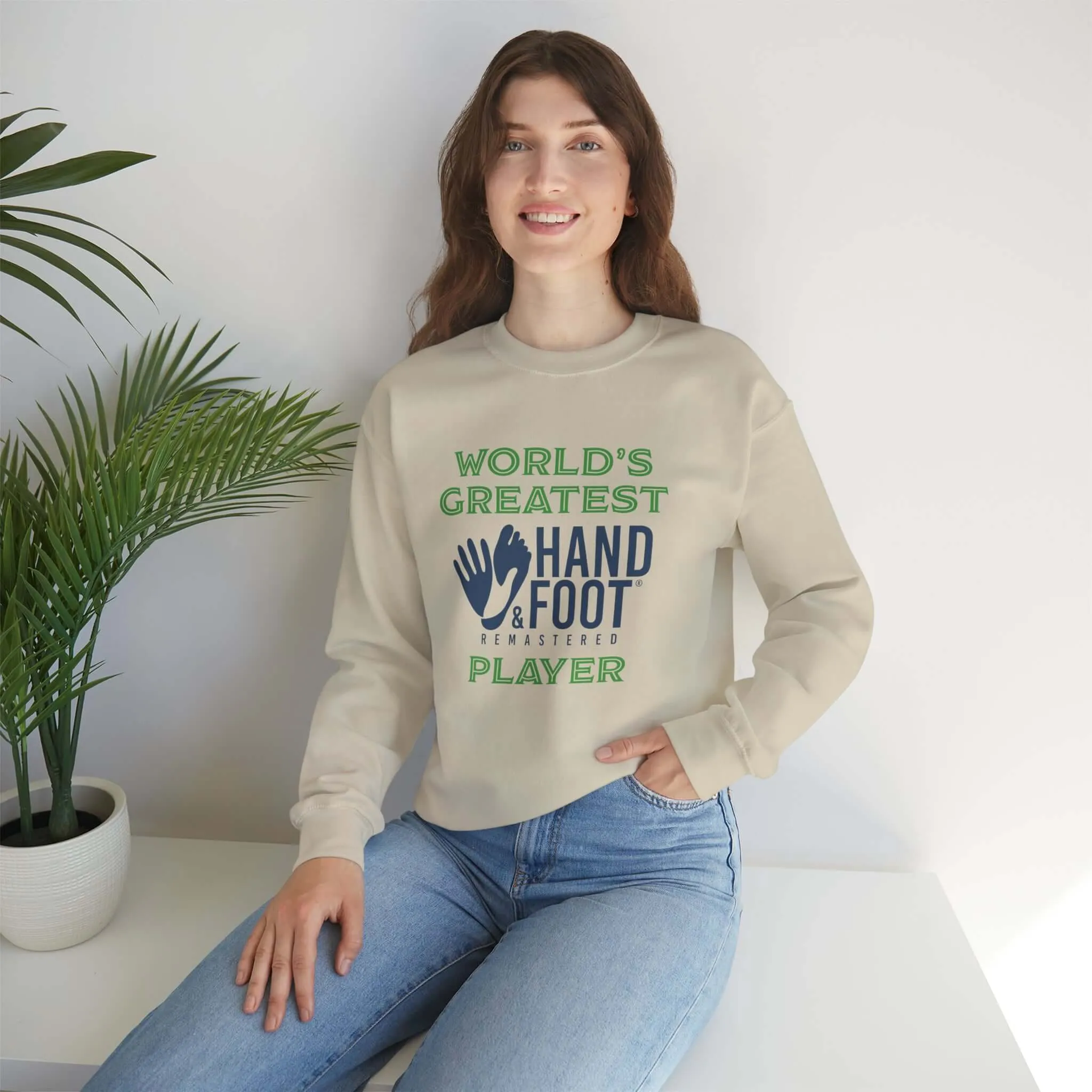 World's Greatest Player Unisex Heavy Blend™ Crewneck Sweatshirt