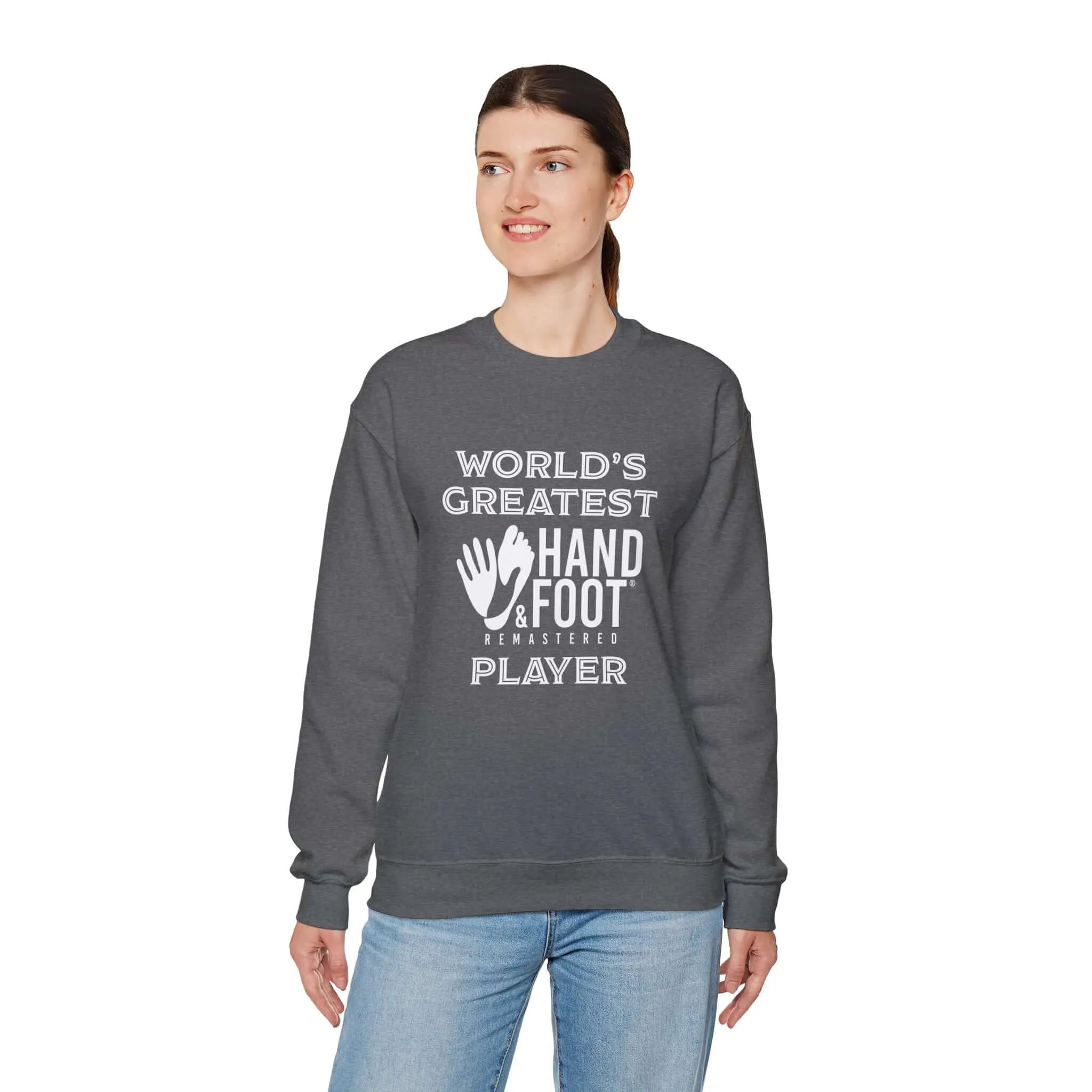 World's Greatest Player Unisex Heavy Blend™ Crewneck Sweatshirt