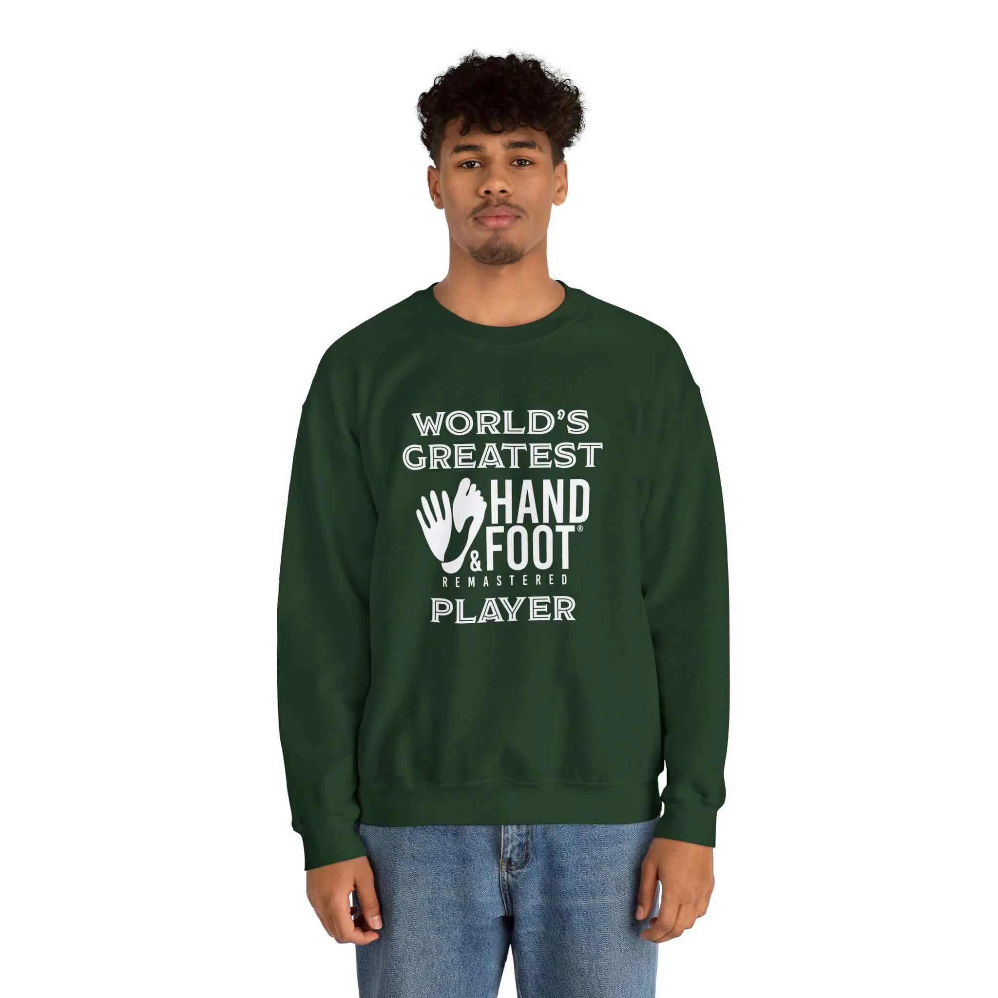 World's Greatest Player Unisex Heavy Blend™ Crewneck Sweatshirt