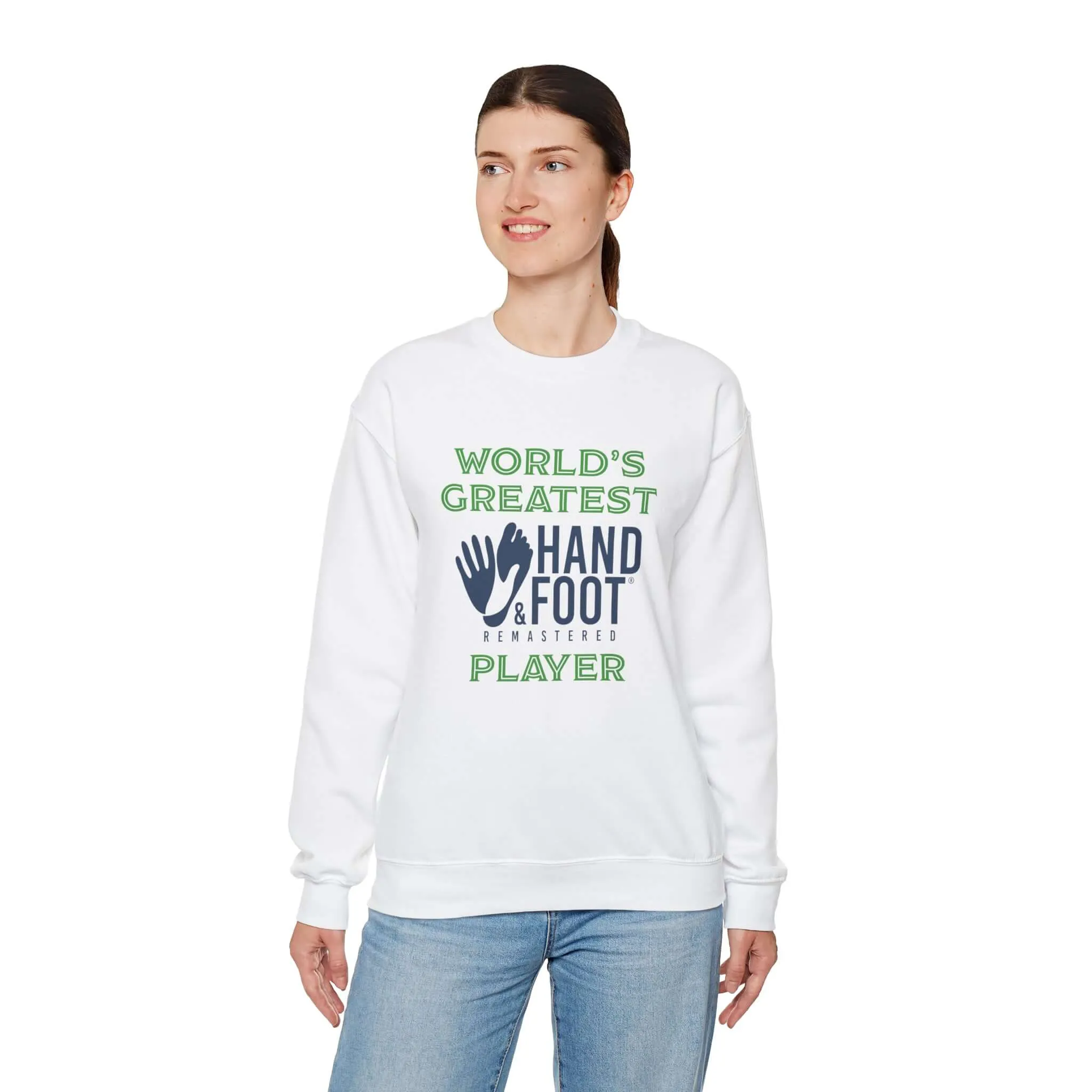 World's Greatest Player Unisex Heavy Blend™ Crewneck Sweatshirt