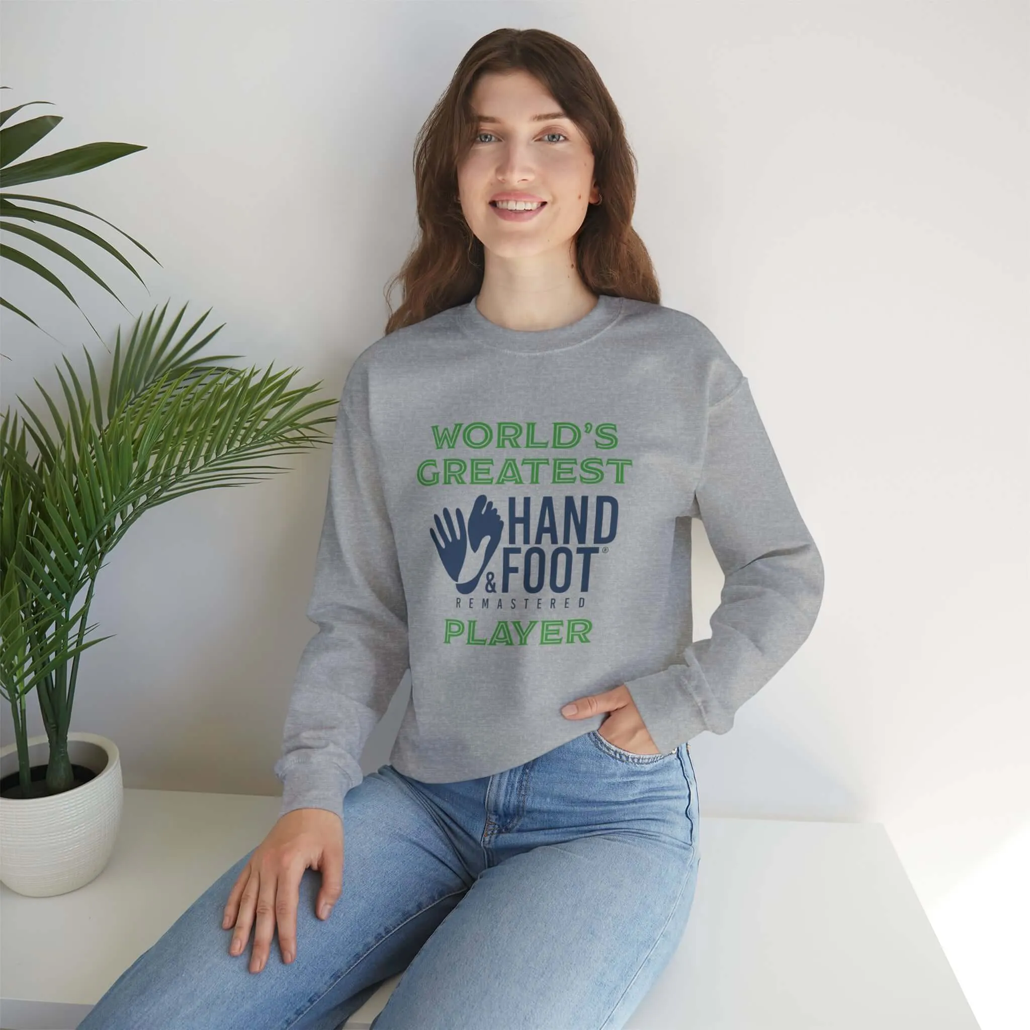 World's Greatest Player Unisex Heavy Blend™ Crewneck Sweatshirt