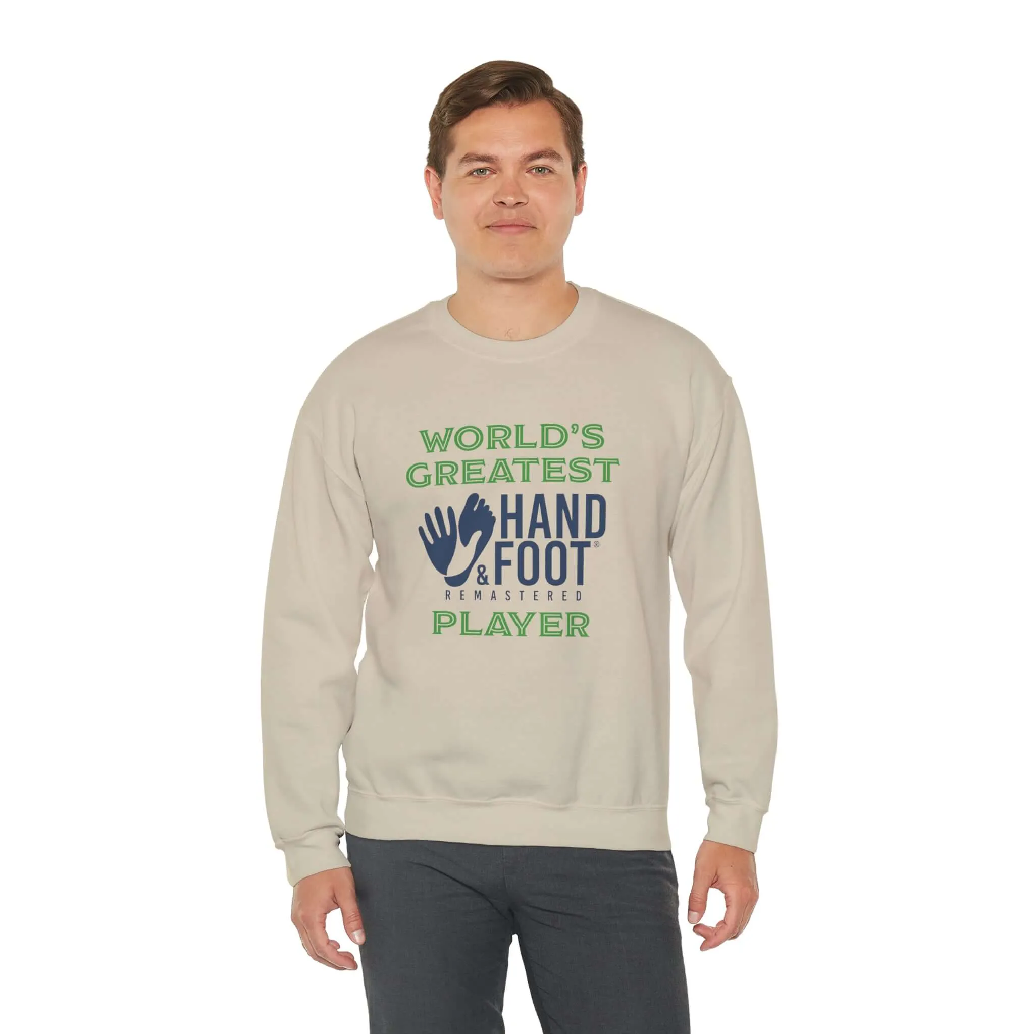 World's Greatest Player Unisex Heavy Blend™ Crewneck Sweatshirt