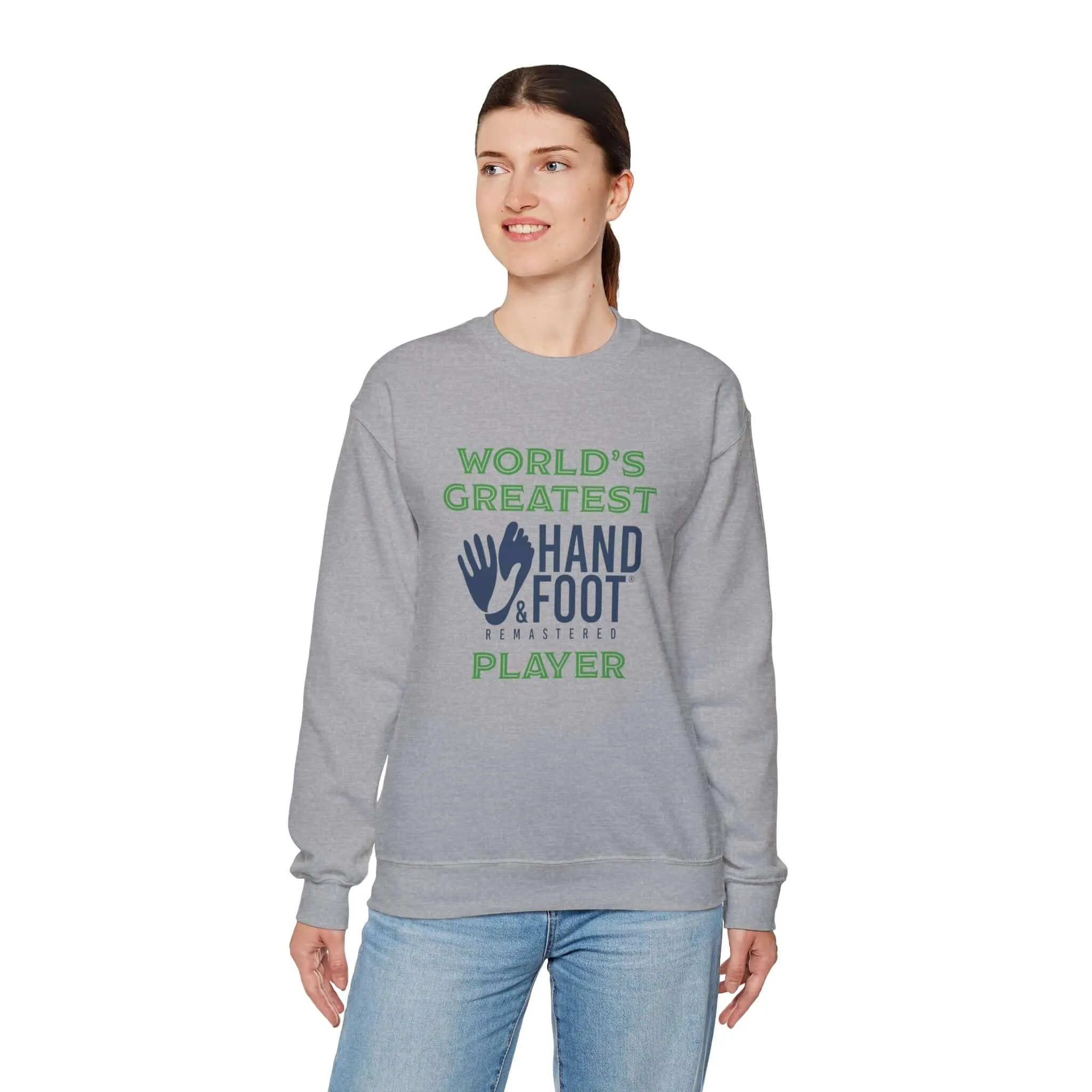 World's Greatest Player Unisex Heavy Blend™ Crewneck Sweatshirt