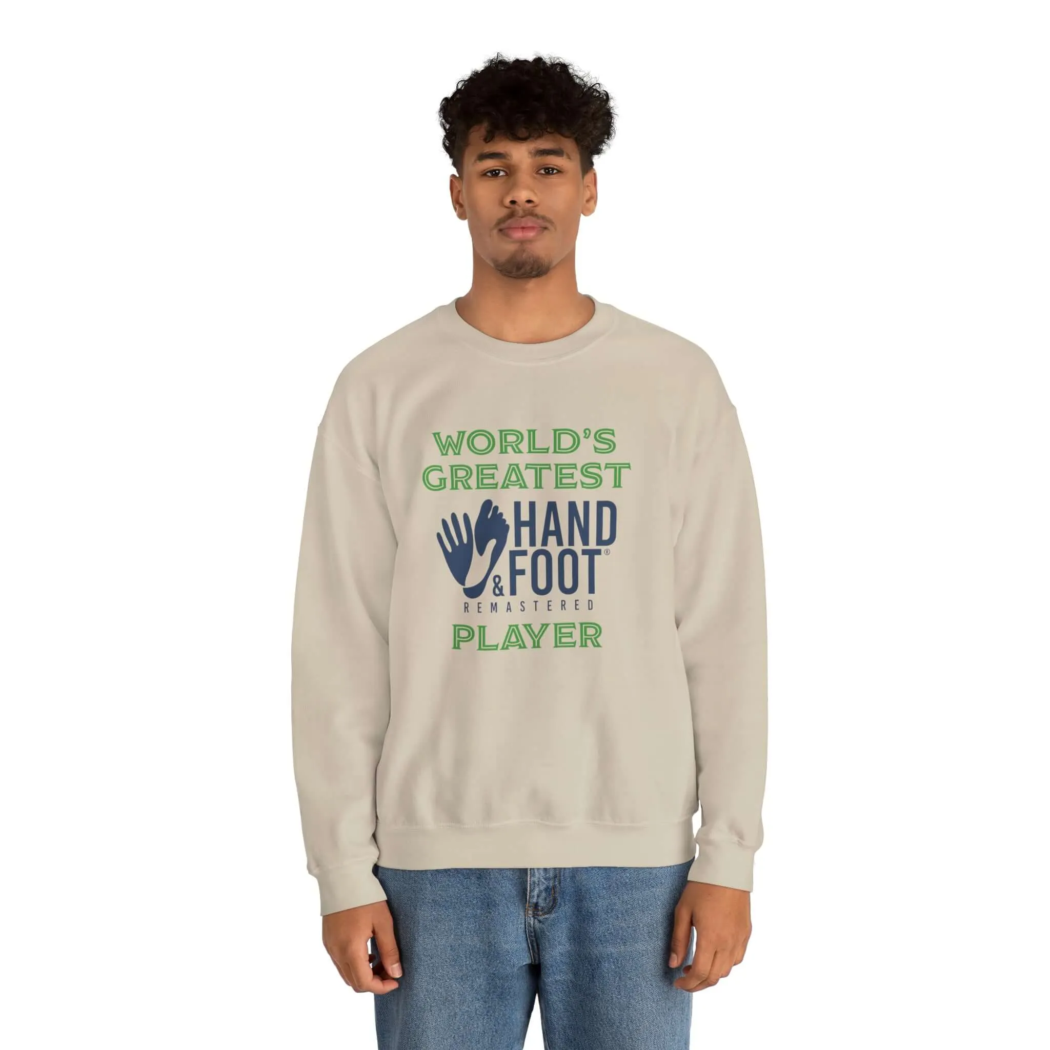 World's Greatest Player Unisex Heavy Blend™ Crewneck Sweatshirt